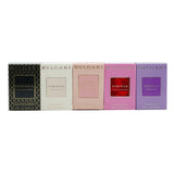 Bvlgari The Women's Gift Collection: Rose Goldea EDP, Goldea The Roman Night EDP, Omnia Amethyste EDT, Omnia Crystalline EDT, Omnia Pink Sapphire EDT 5x5ml/0.17oz