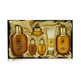 Whoo (The History Of Whoo) Gongjinhyang Essential Set: Balancer (150ml+20ml) + Emulsion (110ml+20ml) + Cream 10ml + Cleanser 40ml 6pcs