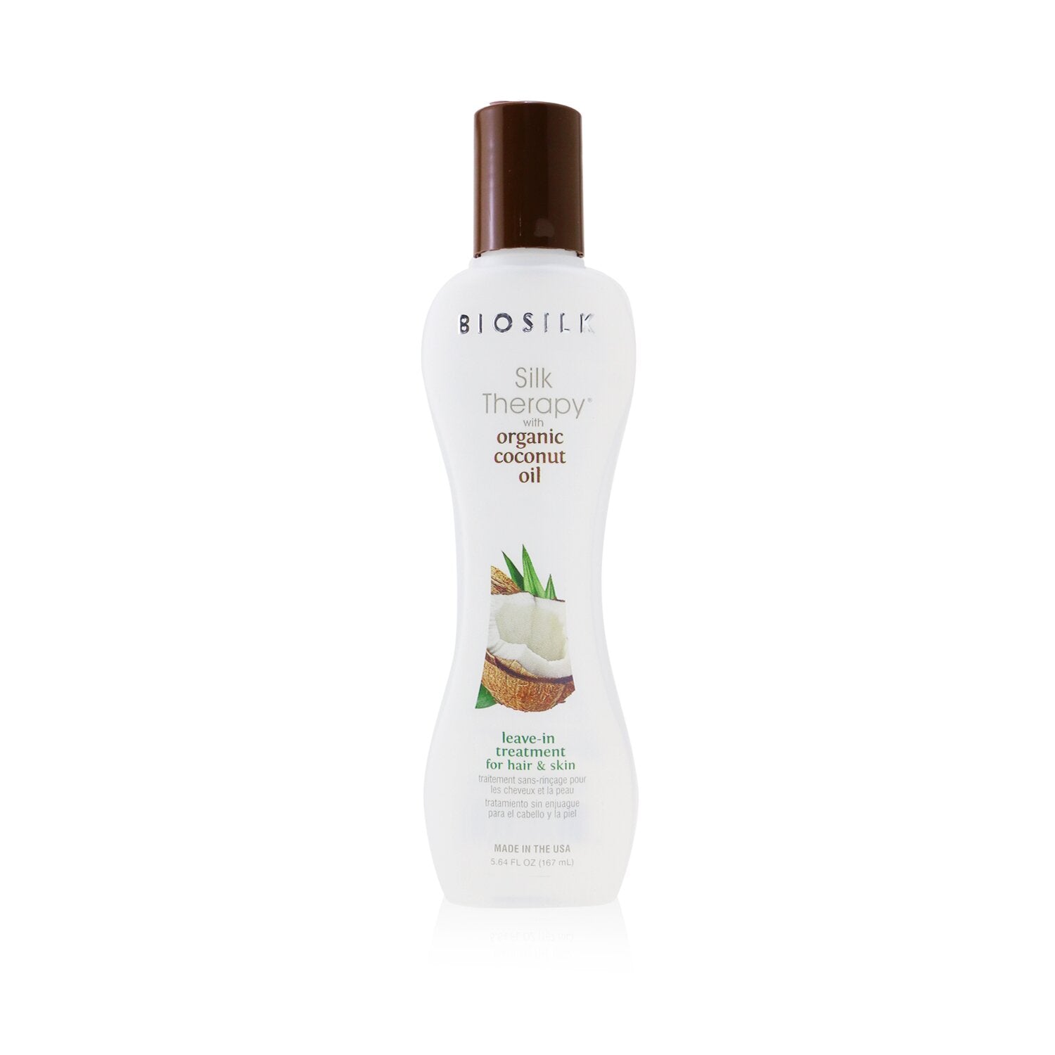 BioSilk Silk Therapy with Coconut Oil Leave-In Treatment (For Hair & S –  Fresh Beauty Co. New Zealand