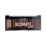 NYX Ultimate Edit Petite Shadow Palette (6x Eyeshadow) - # Warm Neutrals 6x1.2g/0.04oz