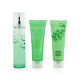 Caudalie Eau Des Vignes Christmas Coffret: Fresh Fragrance Spray 50ml + Shower Gel 50ml + Body Lotion 50ml (Green Line)