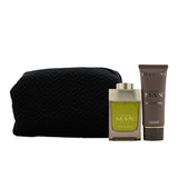 Bvlgari Man Wood Essence Coffret: Eau De Parfum Spray 100ml/3.4oz + After Shave Balm 100ml/3.4oz + Pouch 2pcs+Pouch