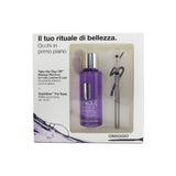 Clinique Clinique Eyes In The Foreground Set: Take The Day Off Makeup Remover 125ml/4.2oz+ Quickliner For Eyes 0.3g/0.01oz