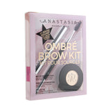 Anastasia Beverly Hills Ombre Brow Kit (Brow Powder Duo + Mini Clear Brow Gel + Brush 7B) - # Taupe