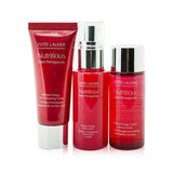 Estee Lauder Nutritious Super-Pomegranate Radiant Travel Set: Milky Lotion 30ml+ Energy Lotion Intense Moist 30ml+ Cleansing Foam 30ml+... 3pcs+2bags