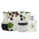 Jo Malone Blackberry & Bay Travel Kit: Cologne Spray 50ml/1.7oz + Body Cream 50ml/1.7oz + Pouch 2pcs+Pouch