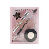 Anastasia Beverly Hills Ombre Brow Kit (Brow Powder Duo + Mini Clear Brow Gel + Brush 7B) - # Ebony