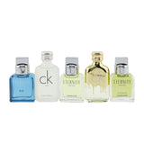Calvin Klein Miniature Coffret: CK One 10ml + Eternity 10ml + CK One Gold 10ml + Eternity Air 10ml + Eternity 10ml