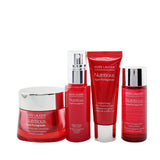 Estee Lauder Nutritious Super-Pomegranate Nourish All Night Set: Night Creme+ Milky Lotion+ Lotion Intense Moist+ Cleansing Form..(Box Slightly Damaged) 4pcs+2bags