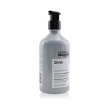 L'Oreal Professionnel Serie Expert - Silver Violet Dyes + Magnesium Neutralising and Brightening Shampoo (For Grey and White Hair) 500ml/16.9oz