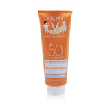 Vichy Capital Soleil Gentle Protective Milk SPF 50 - Children Sensitive Skin (Water Resistant - Face & Body) 300ml/10.1oz