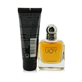 Giorgio Armani Emporio Armani Stronger With You Coffret: Eau De Toilette Spray 50ml/1.7oz + All Over Body Shampoo 75ml/2.5oz 2pcs