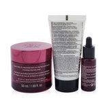 Apivita Di-Vine Beauty (Wine Elixir- Light Texture) Gift Set: Wrinkle Lift Cream 50ml+ Face Oil 10ml+ Cleansing Milk 50ml+Pouch 3pcs+1pouch