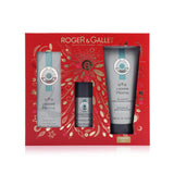 Roger & Gallet L'Homme Menthe Coffret: Eau De Toilette Spray 100ml/3.3oz +Anti-Perspirant Deodorant 50ml/1.6oz+Shower Gel 200ml/6.6oz 3pcs