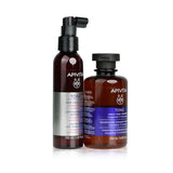 Apivita Men's Tonic Hair Set: Tonic Hair Loss Lotion 150ml + Tonic Men's Tonic Shampoo 250ml (Box Slightly Damaged) 2pcs