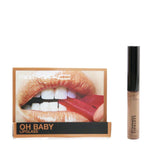 MAC Mini Lipglass - # Oh Baby (Golden Bronze With Sparkling Glitter)  2.4g/0.08oz