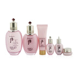 Whoo (The History Of Whoo) Gongjinhyang: Soo Vital Hydrating Set: Balancer (150ml+20ml) + Emulsion (110ml+20ml) + Cream 4ml + Foam Cleanser 40ml (Exp. Date 05/2022) 6pcs