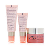 Nuxe My Booster Kit: Multi-Correction Gel Cream 40ml + Night Recovery Oil Balm 50ml + Multi-Correcting Eye balm gel 15 ml (Box Slightly Damaged) 3pcs