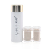Jane Iredale Amazing Base Loose Mineral Powder SPF 20 Refillable Brush (1x Brush, 2x Refills) - Amber 2x2.5g/0.09oz