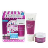 Murad Murad Skin Clinic - Total Hydration With Murad Set: AHA/BHA Exfoliating Cleanser - 200ml/6.75oz + Nutrient-Charged Water Gel - 50ml/1.7oz 2pcs