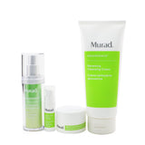 Murad Murad Skin Clinic - Revitalize With Murad Set: Renewal Cleansing Cream 200ml + Retinol Youth Renewal Serum 30ml + Retinol Youth Renewal Eye Serum 5ml + Retinol Youth Renewal Night Cream 15ml 4pcs