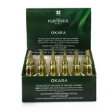 Rene Furterer Okara Color and Tone Radiance Ritual Color-Binding Oil -Color Treatments, Highlights, Bleached Hair (Box Slightly Damaged) 24x10ml/0.33oz
