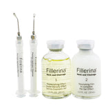 Fillerina Neck & Cleavage (Replenishing Gel For The Wrinkles & The Saggings of Neck & Clevage) - Grade 4 (Exp. Date 11/2022) 2x30ml+2pcs