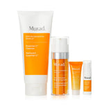 Murad Start Glowing with Murad Set: Cleanser 200ml+ Brightening Serum 30ml+ Eyes Dark Circle Corrector 5ml+ Triple Exfoliating... 4pcs