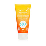 Derma E Sun Defense Clear Zinc Oil Free Sunscreen SPF 30 - Face 56g/2oz