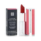 Givenchy Le Rouge Sheer Velvet Matte Refillable Lipstick - # 34 Rouge Safran 3.4g/0.12oz