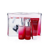 Estee Lauder Nutritious Super-Pomegranate Radiant Travel Set: Milky Lotion Light 30ml+Energy Lotion Light 30ml+Cleansing Foam 30ml+1xTravel Bag 3pcs+2bags