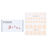 Mavenir Nail Sticker - # Classic Babypink Pedi 36pcs