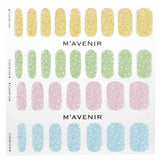 Mavenir Nail Sticker (Assorted Colour) - # Pastel Cereal Nail 32pcs