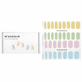 Mavenir Nail Sticker - # Navy Gold Topaz Pedi 36pcs