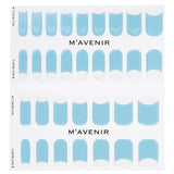 Mavenir Nail Sticker (Blue) - # Cream Blue Matt Nail 32pcs