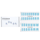 Mavenir Nail Sticker - # Cream Blue Matt Nail 32pcs