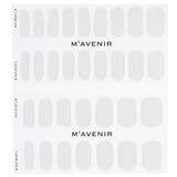 Mavenir Nail Sticker (White) - # White Crema Nail 32pcs