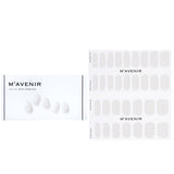 Mavenir Nail Sticker - # White Deep French Nail 32pcs