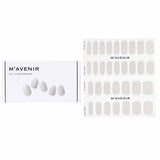 Mavenir Nail Sticker (White) - # White Cow Nail 32pcs