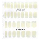 Mavenir Nail Sticker (White) - # Lemon Cream Fiesta Nail 32pcs