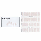 Mavenir Nail Sticker (White) - # Silver Wedding Ring Nail 32pcs