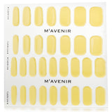 Mavenir Nail Sticker (Patterned) - # Nutty Yellow Nail 32pcs