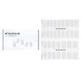 Mavenir Nail Sticker (White) - # Black Shepherd Check Nail 32pcs