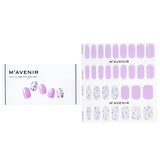 Mavenir Nail Sticker (Purple) - # Mystic Purple Nail 32pcs