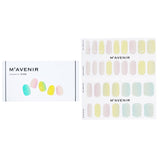 Mavenir Nail Sticker (Assorted Colour) - # White Pearl Summer Pedi 36pcs