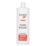 Nioxin Density System 4 Scalp Therapy Conditioner (Colored Hair, Progressed Thinning, Color Safe) 1000ml/33.8oz
