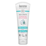 Lavera Basis Sensitiv Cleansing Milk - Organic Aloe Vera & Organic Shea Butter (For Dry & Sensitive Skin) 125ml/4oz