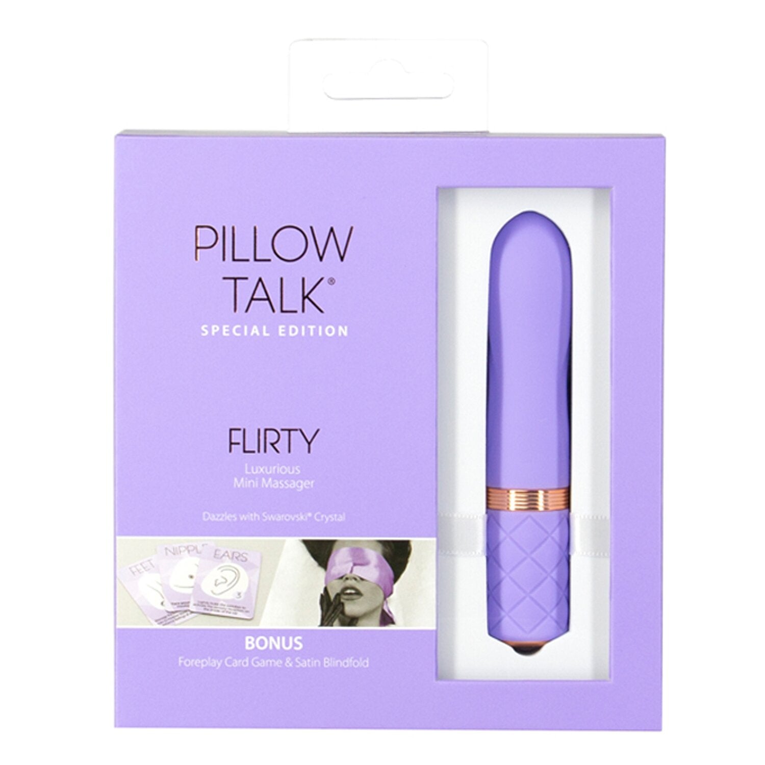 PILLOW TALK Flirty Bullet Massager (Special Edition) 1pc Fresh Beauty Co. New Zealand PILLOW TALK Flirty Bullet Massager (Special Edition) 1pc Fresh Beauty Co. New Zealand