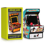 Hobbiesntoys Retro Mini Arcade Machine, Handheld Game Console with 156 Classic Video Games 2.8 Inch Color Display - Cyan 3.35*3.35*6.3in