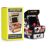Hobbiesntoys Retro Mini Arcade Machine, Handheld Game Console with 156 Classic Video Games 2.8 Inch Color Display - Black 3.35*3.35*6.3in